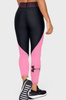 Czarno-Różowe Damskie Legginsy Under Armour HeatGear 7/8 1351705003 S/M