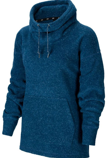 Niebieska Bluza Damska Nike CU6778460 S Therma Polar