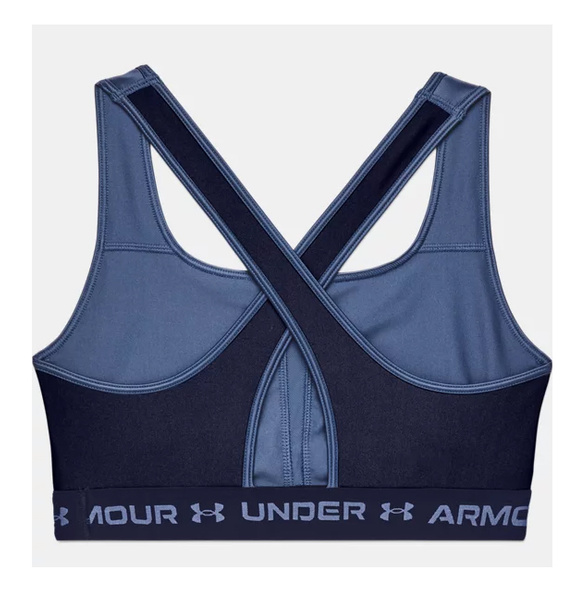 Under Armour Biustonosz 1362612470 SM Niebieski Crossback