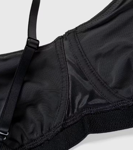 Biustonosz Calvin Klein - Czarny - Rozmiar L - Unlined Balconette - 0040173WBE UB1