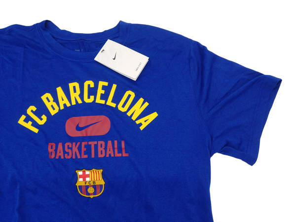 Koszulka Męska Nike DQ3958-455 S – Niebieska FC Barcelona