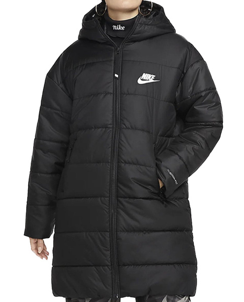 Czarna Kurtka Damska Nike DX1798-010 S Therma-FIT Parka