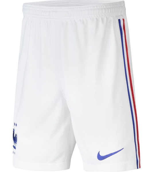 Spodenki Junior Nike France Away 2020/21 Białe L CD1168-100