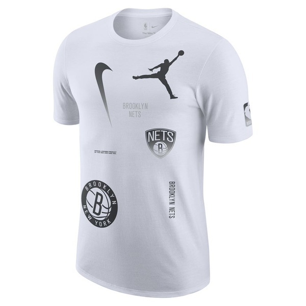 Biała Koszulka Męska Nike DV5712-100 XL – Tee NBA Brooklyn Nets