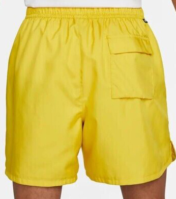 Nike Męskie Spodenki Sportowe - Luźne - Żółte - DM6829-709 - Rozmiar XL