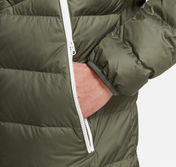 Zielona Męska Parka Nike Windrunner CU0280-380 M