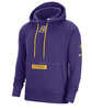 Męska Bluza Nike NBA Los Angeles Lakers Luźna Ciepła DN4706-504 3XL