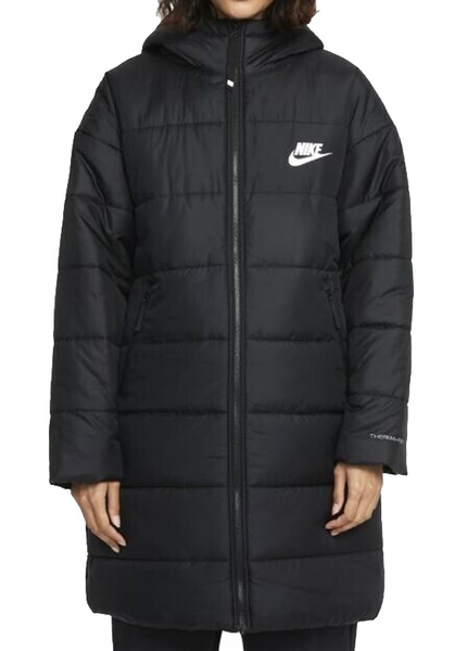 Czarna Damska Parka Nike Therma-FIT DJ6999-010 S
