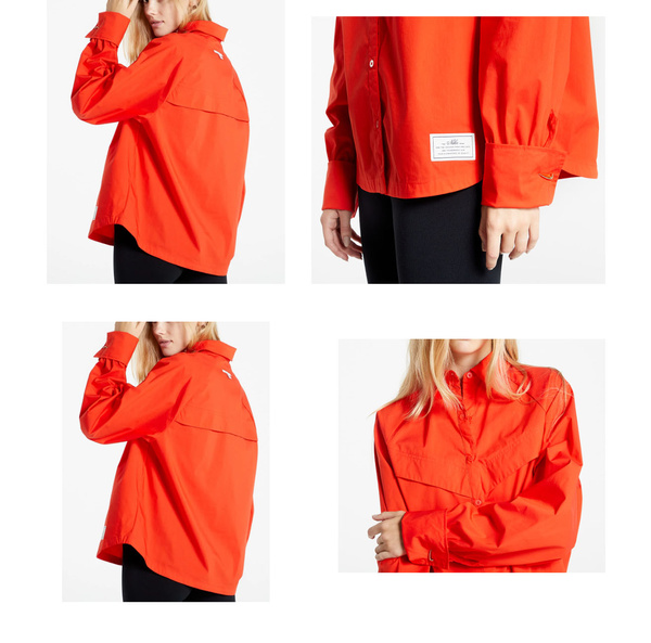 Czerwona koszula Nike NSW Icon Clash Long-Sleeve M DD5050-673