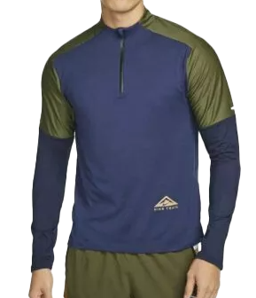Niebieska Męska Koszulka Nike Dri-FIT Trail Element DD5708-410 M