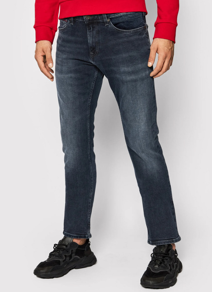 Granatowe Jeansy Męskie Tommy Jeans Scanton Slim DM0DM11145 29/34