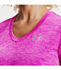 Różowy T-shirt Damski Under Armour Twisted Tech 1258568660 SM