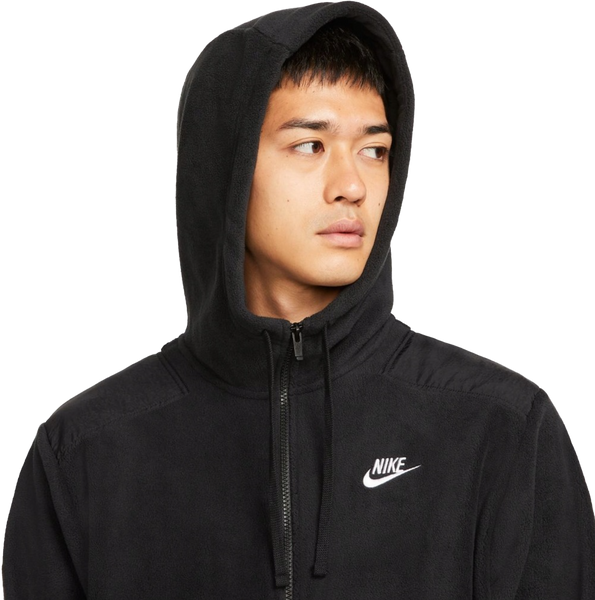 Czarna Bluza Nike DV8160-010 S Męska Polarowa Kaptur