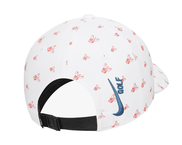 Biała Czapka Nike AeroBill DH1966100 z Nadrukiem Homara