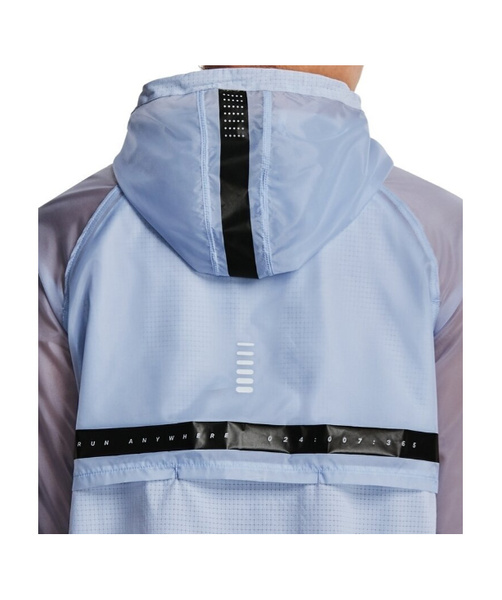 Niebieska Kurtka Damska Under Armour 1361368-438 SM Storm Run