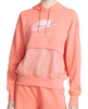 Nike Damska Bluza DN4966693 1X Pomarańczowa Air Z Kapturem