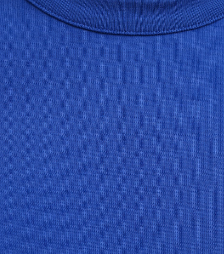 Calvin Klein Koszulka Damska - T -shirt Niebieski - Rozmiar M - Heavy Weight Tee - K10K108252 C65