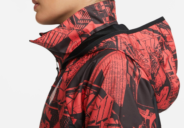 Nike Kurtka Damska - Atletico Madryt 22/23 - Wodoodporna - Rozmiar M - LooseFit - DJ9713-611