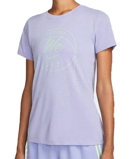 Fioletowa Koszulka Nike Swoosh Fly XL DV2377-569