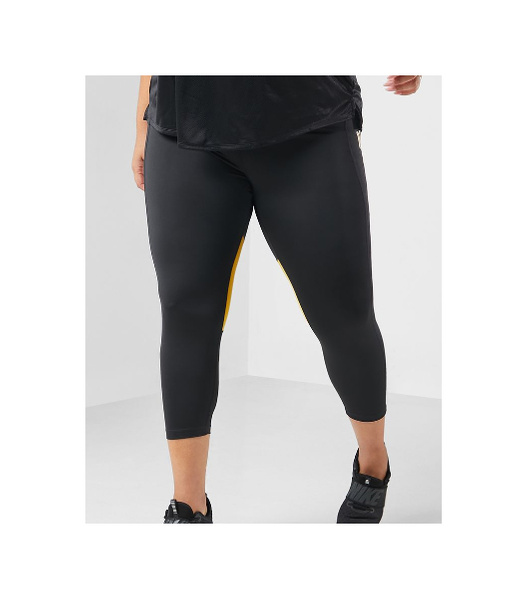 Czarne Damskie Legginsy Nike Fast 7/8 1X DV4891-010
