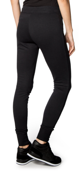 Czarne Damskie Spodnie Nike Sportswear Fleece Slim Fit 807364-010 L