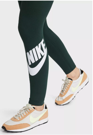 Legginsy Damskie Nike Sportswear Essential Zielone XXS CZ8528-397