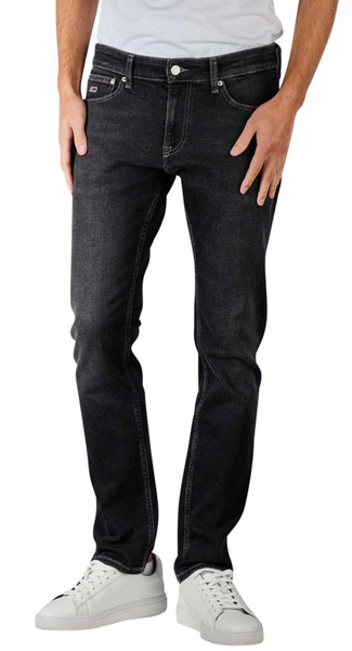 Czarne Jeansy Męskie Tommy Jeans Scanton Slim DM0DM11473 34/32