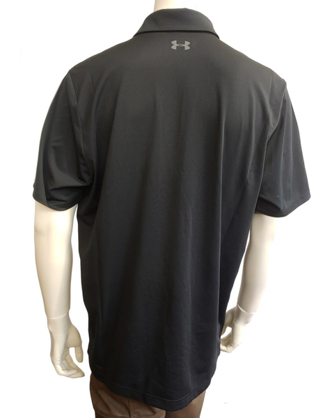 Czarna Koszulka Polo Męska UA Golf 1364467001 L HeatGear