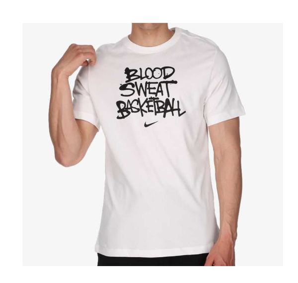 Biała Koszulka Męska Nike DN2982-100 M – Tee NBA DF Verb SS