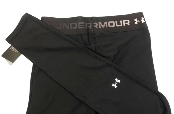 Czarne Damskie Legginsy Under Armour HeatGear SM 1361043-001