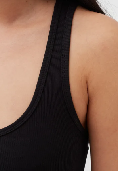 Koszulka Damska Calvin Klein - Czarny Top - Bawełniany - Rozmiar S - 0040114WAE UB1