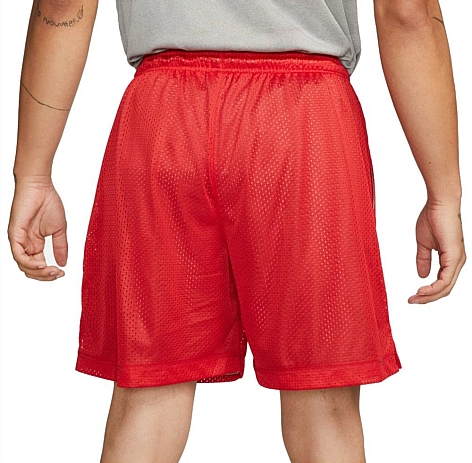 Nike Spodenki Dwustronne Męskie - Czerwone Szare - Rozmiar XL - Dri-FIT DQ5707-657