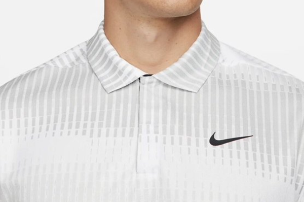 Szara Koszulka Nike Polo Tiger Woods DN2237100 S Męska