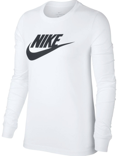Bluzka Młodzieżowa Nike Sportswear Icon Logo Biała CZ1260-100 XL