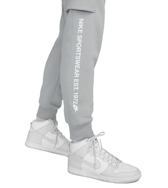 Męskie spodnie Nike Sportswear Cargo Fleece Szare XL FD0417-073