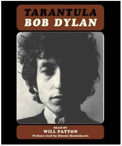 TARANTULA  BOB DYLAN WILL PATTON AUDIO CD AUDIOBOOK ANGIELSKI