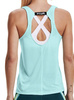 Niebieski Top Damski Under Armour Fly By 1361394441 SM