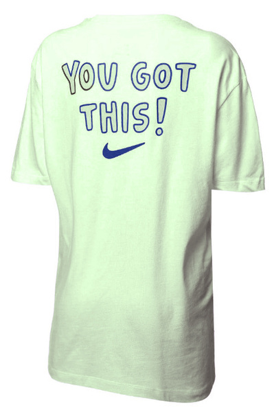 Zielony T-shirt Damski Nike Goal Girl Olive Aura DH7482-371 S