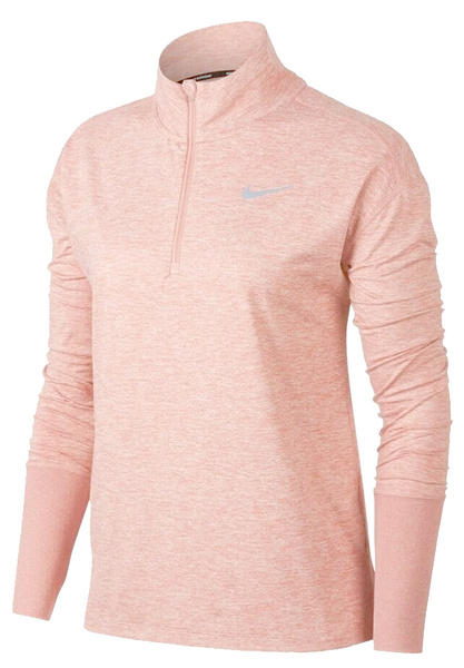 Bluza Nike Damska bez Kaptura - Różowa - Rozmiar L - Zamek 1/4 - CU0349601 CU0349601