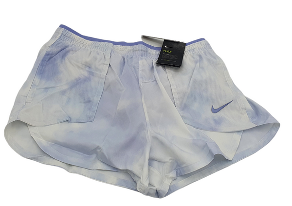 Nike Spodenki Damskie - Do Biegania - Fioletowe z Białym - Rozmiar M - Icon Clash - CZ9638-569