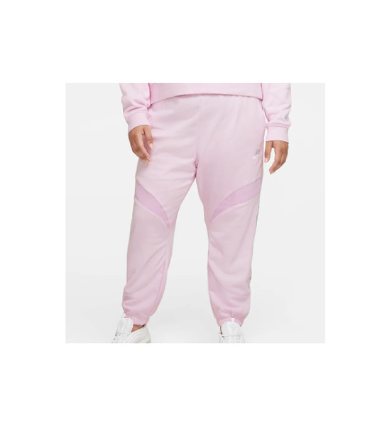 Spodnie Dresowe Damskie Nike Air Joggers Różowe 1X DJ6675-695