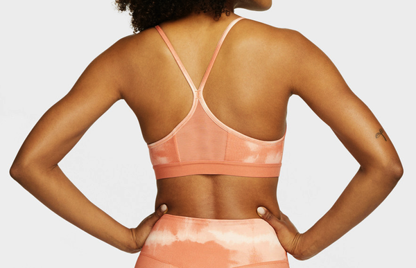 Pomarańczowy stanik sportowy Nike DM0557-827 XL Indy Light Support