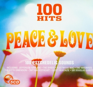 100  Hits Peace & Love 5x cd 100 Psychedelic Sounds