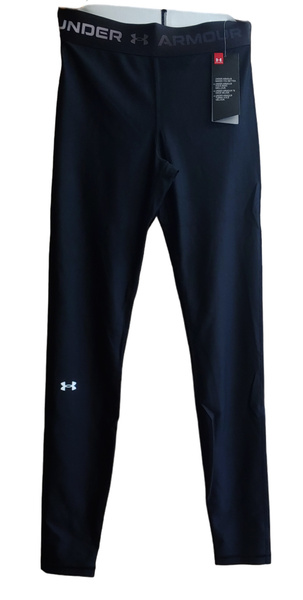 Czarne Damskie Legginsy Under Armour HeatGear SM 1361043-001