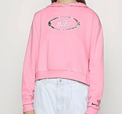 Różowa Bluza Damska Nike CV1870-654 XS Skrócona