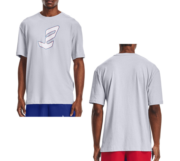 Szara Męska Koszulka Under Armour Embid Logo 1361971011 L