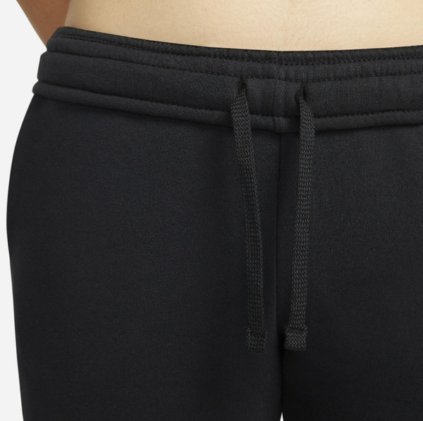 Nike Spodnie Dresowe Damskie - Joggery - Rozszerzone Nogawki - Czarne - Rozmiar XS - NSW Fleece Flared - DV2829-010