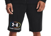 Czarne Męskie Spodenki Under Armour Rival Fleece 1361625001 L