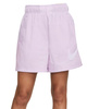 Szorty Damskie Nike Sportswear Essential Fioletowe Luźne S DM6739-530