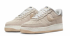 Beżowe Buty Nike Air Force 1  Sanddrift Fleece DQ7583-001 43 Damskie